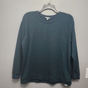 Orvis men's pullover crew neck sweatshirt size XL green modal blend long…